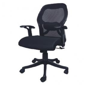 Calvo Mesh Medium Back Black 0104 MB MESH Chair